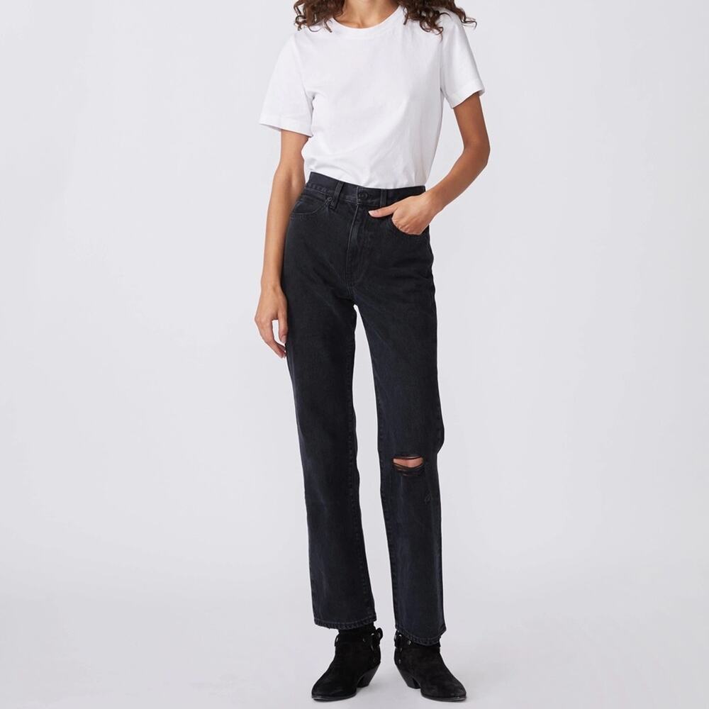 SLVRLAKE London Black Jeans Long Gone